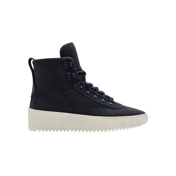 Fear of God Hiking Sneaker Nubuck Leather High Top Boots Black EU 40 US 7 - NWB main image 7